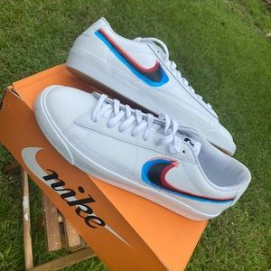 Nike Blazers Low Custom 3D swoosh